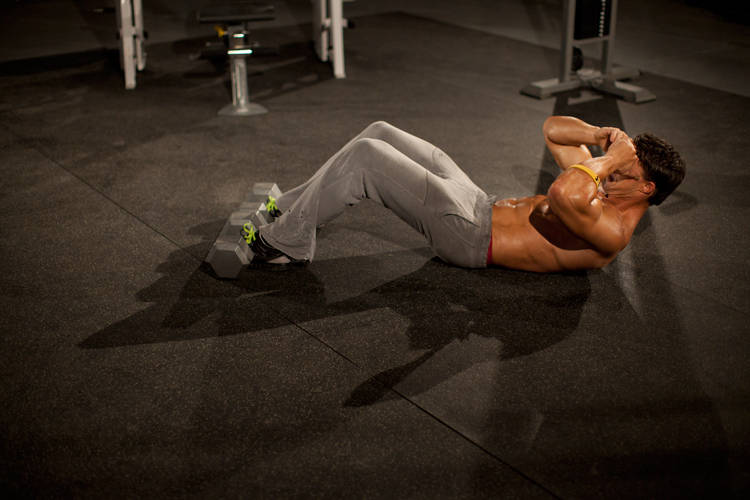 3/4 Sit-Up demonstration