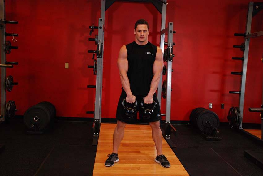 Alternating Hang Clean demonstration